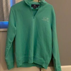 Vineyard vines quarter zip up sweater